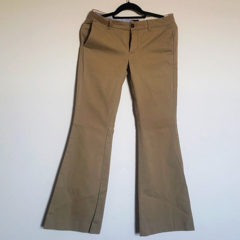 Wide leg Khaki pants